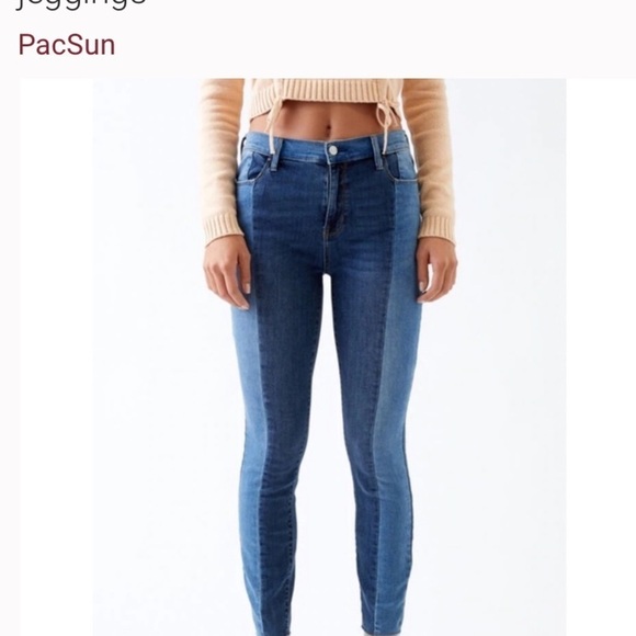 PACSUN HIGH-RISE ANKLE JEGGINGS. . - Picture 2 of 10